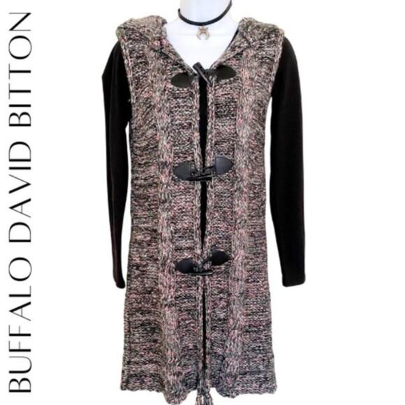 BUFFALO DAVID BITTON Knit Sleeveless Duster, S, NWOT! - Picture 1 of 9